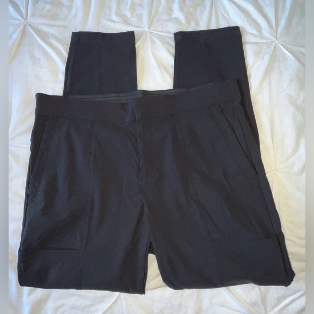 Athleta Women’s Black Mid-Rise Wander Stash Skinny Pants S/353676-02  SIZE 12 - Picture 3 of 10